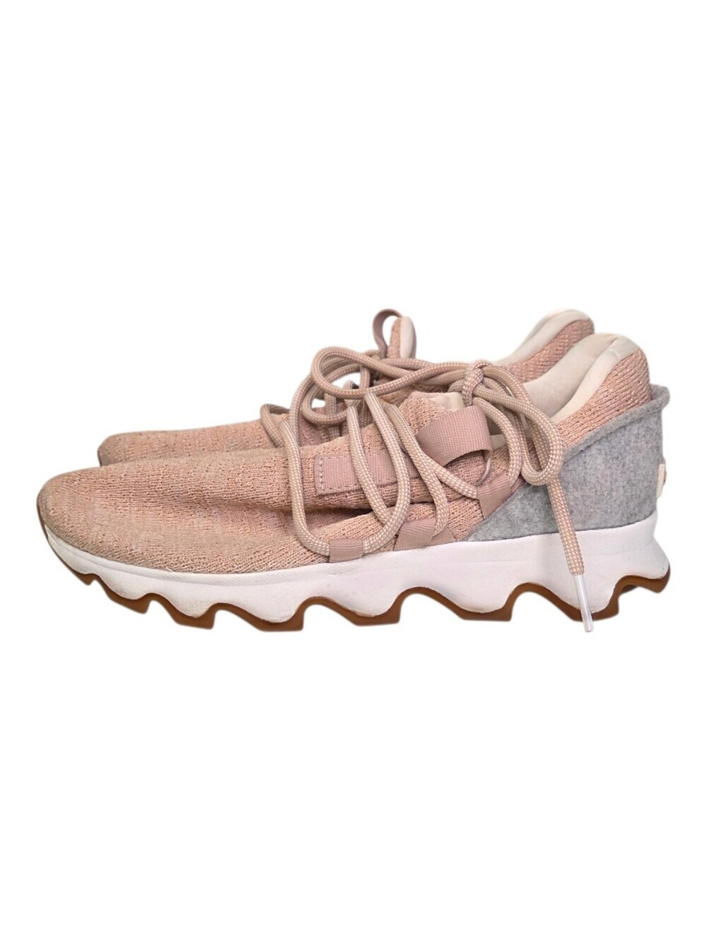 Sorel Kinetic Lace Up Sneakers Shoes Pink Women's US Size 7.5